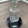 Heavy Cut Crystal Glass Square Whisky Decanter with Stopper 26cm 1.75kg Image 5