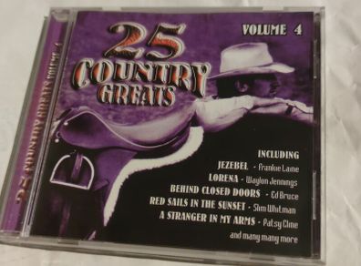 25 Country Greats Vol 4 Cd