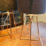 copper bedside / Desk lamps Image 2