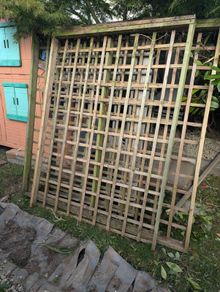 Timber trellis