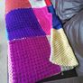 NEW - Hand Knitted throw blanket Image 2