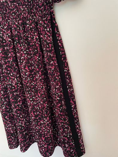 Gallery black floral dress size 14 New without tags