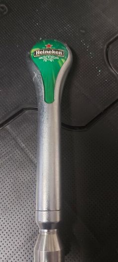 heineken long handle new old stock,,great advertising, see pictures for condition,good condition,,price includes post to anywhere in Ireland thank you,if buyer collects cheaper,its just handle,.used condition,few scratches marks see pictures, overall nice