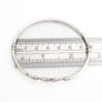 Vintage Sterling Silver Hearts Bangle Image 10