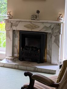 Marble fireplace surround for sale