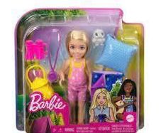 New Barbie Chelsea Camping set
