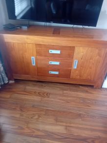 Walnut side board