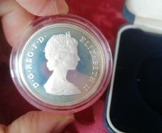 1981 UK Silver Proof Medal