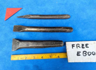 3 Stone Masons Tools