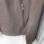 Leather Jacket Taupe Size 12 (John Lewis) Image 3