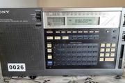 Sony ICF-2001D World Band Radio Tuner Receiver FM LW MW SW, working good.