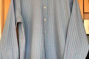Size 17 Mens Striped Shirt by Simon Carter