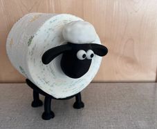 Novelty Sheep Toilet Roll Holder
