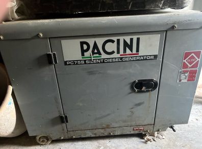 Petrol compressor diesel generator
