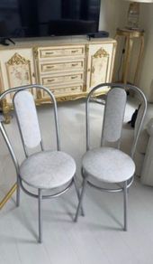 4 Light grey kitchen chairs
