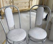 4 Light grey kitchen chairs