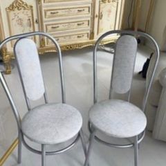 4 Light grey kitchen chairs