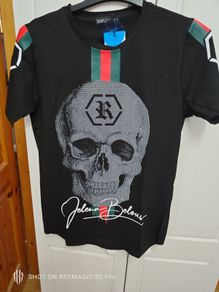 Bling Luxury T-Shirt Skull Hiphop Brand New with Tags