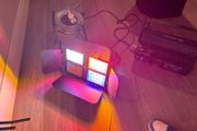 2 x Showtec Qoatro light DMX