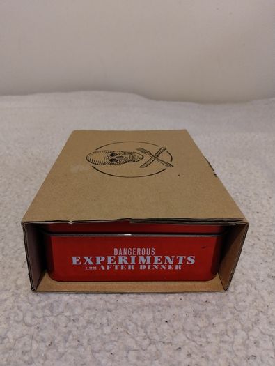 Experiments for After Dinner Games in gift tin
