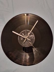 Vinyl Clock