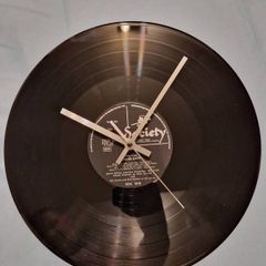 Vinyl Clock