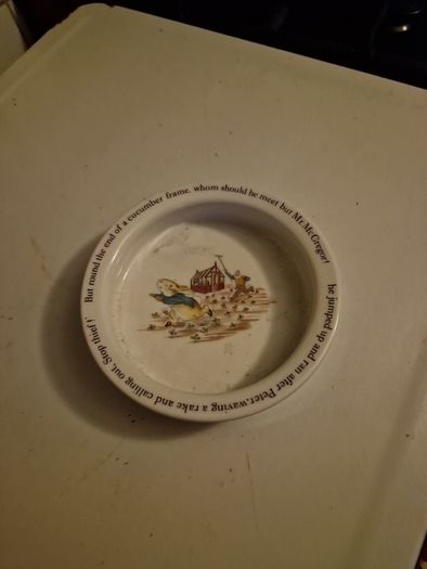 Vintage Wedgewood peter Rabbit nursery bowl