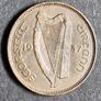 Beautiful Ireland 1937 Farthing 1/4 d coin Image 4