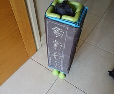 travel cot with mattress