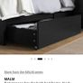 Malm underbed storage 1 drawer Image 7