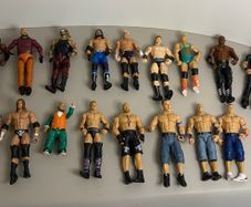 WWE Mattel and Jakks Wrestling Figures from 2000s to 2017 including Elite - Prices in Desc