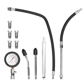 0-20bar Professional Car Engine Cylinder Compression Tester Kit Automotive Gas Cylinder Pressure Test Tool With Air Gauge