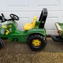 Rolly X-Trac pedal John Deere and tipper trailer Image 4