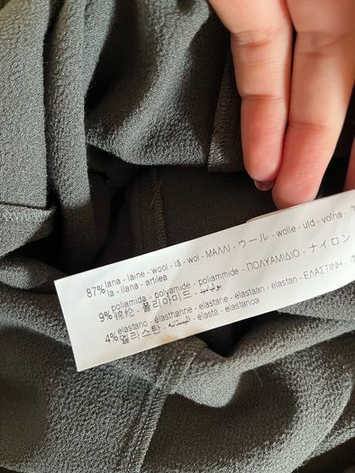 Zara premium wool lightweight dress