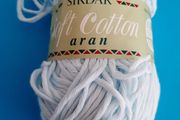 New 100% cotton aran yarn