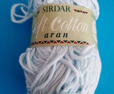 New 100% cotton aran yarn