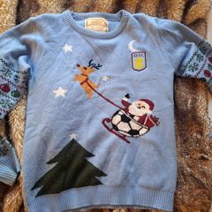 Aston villa Christmas Jumper 12-13