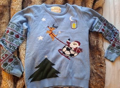 Aston villa Christmas Jumper 12-13