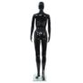 Full Body Female Mannequin with Glass Base Glossy Black 175 cm Image 5
