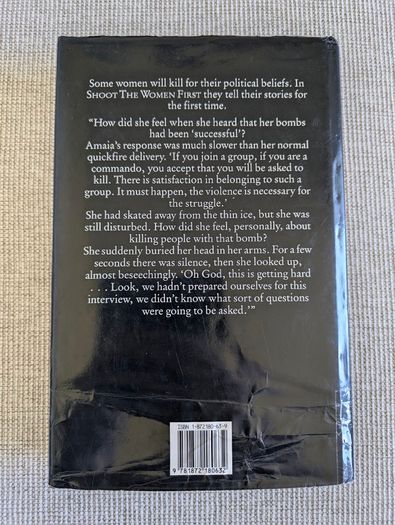 Shoot the Women First - Eileen MacDonald - 1991 Hardback - IRA & Political History