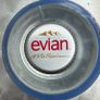 Millenium EVIAN Large Glass Collectible Water bottle Special Edition 1999 2000 Image 2