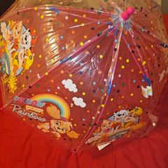 Paw Patrol Pink Children Kids Umbrella Christmas gift rain wind snow