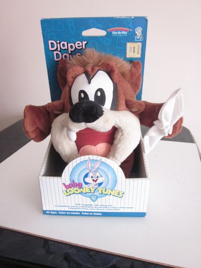Taz Baby Looney Tunes Diaper Days Doll