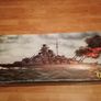 Heller model battle ship , bismarck  , Gneisenau., tiritz Image 4