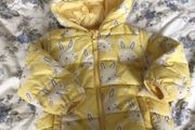 M&amp;S Girls age 2-3 Years Bunny Rabbit Design Hooded coat