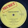 Twisted Sister. Rough Cuts. Original Irish release vinyl record in vg+ condition Image 4