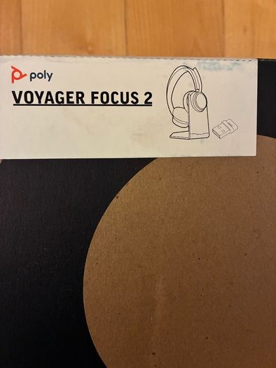 Poly voyager focus 2 - Plantronics Bluetooth wireless headset - Brand New