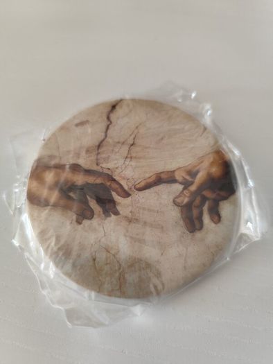 Pocket Mirror Michelangelo Retro Vintage