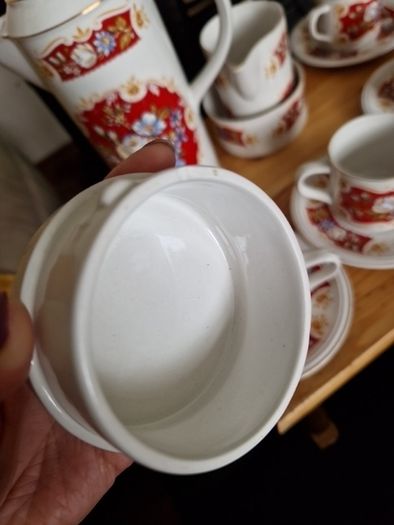mid-century retro coffee set