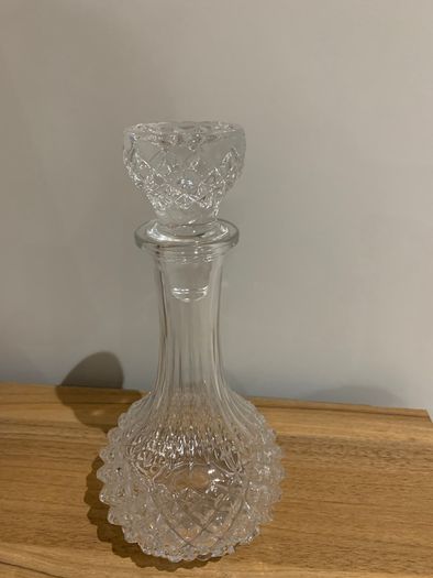 Cut Glass Crystal Decanter